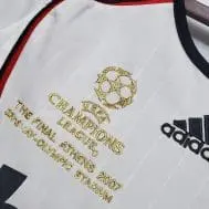Ретро футболка Милан финал UCL 2007 Длинный рукав