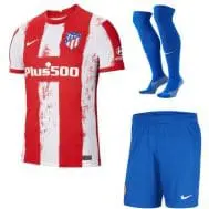 Футбольная форма Сауль 8 Атлетико Мадрид 2022 с гетрами
