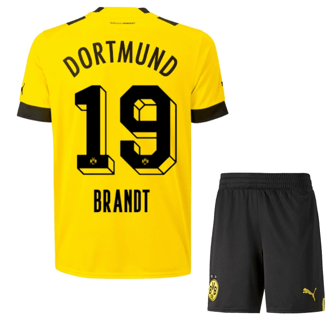 2 Детская футбольная форма Брандт Боруссия Дортмунд 2023 года