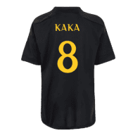 Третья футболка Real Madrid Кака 23/24 чёрного цвета