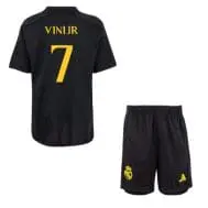 Чёрная футбольная форма Real Madrid 23/24 Винисиус