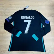 Ретро футболка Роналдо 7 2017-2017 Лига Чемпионов длинный рукав