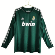 Ретро футболка Реал Мадрид 2012-2013 Длинный рукав гостевая