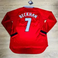 Ретро футболка Бекхем 1999 финал Лиги Чемпионов