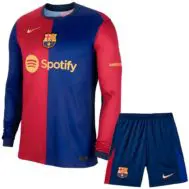 Детская футбольная форма Барселона длинный рукав