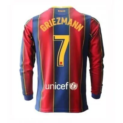 Футболка Гризманн 7 Барселона 2020-2021 длинный рукав