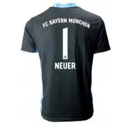 Бавария Мюнхен Вратарь Мануэль Нойер # 1 выездная форма 2020-21 с коротким рукавом