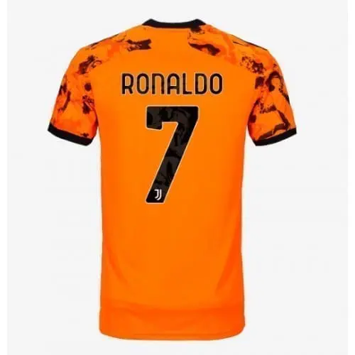 Оранжевая футболка Роналдо Ювентус