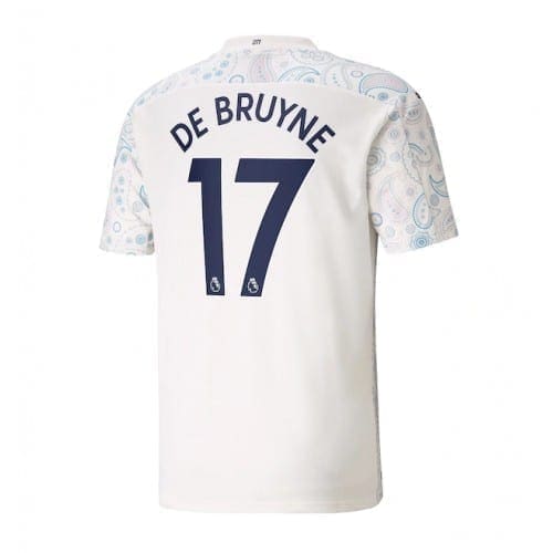 Белая футболка Де Брюйне 2020-2021 Манчестер Сити