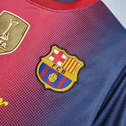 Ретро футболка Барселона домашняя 2012-2013