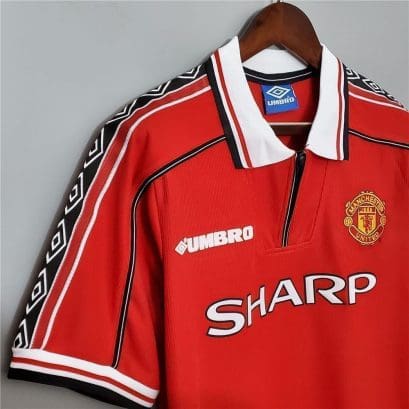 Ретро футболка Манчестер Юнайтед домашняя 1998-1999