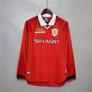 Ретро футболка Манчестер Юнайтед финал UCL 1999 длинный рукав