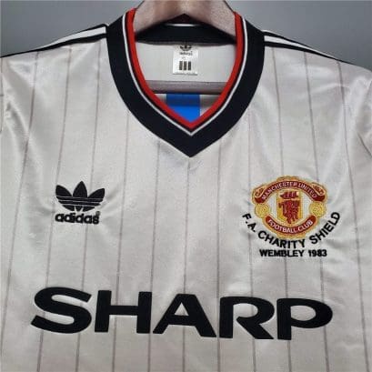 Ретро футболка Манчестер Юнайтед кубок Англии 1983