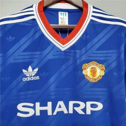 Ретро третья футболка Манчестер Юнайтед 1986-1988