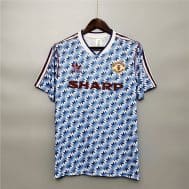 Ретро футболка Манчестер Юнайтед гостевая 1990-1992