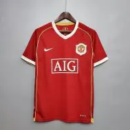 Ретро футболка Манчестер Юнайтед домашняя 2006-2007