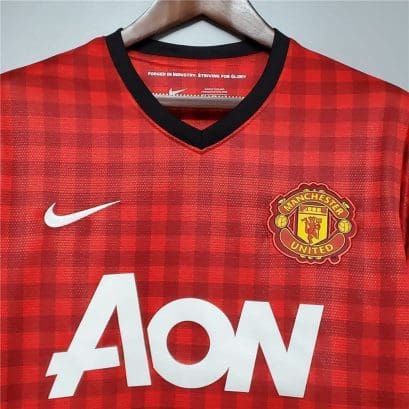 Ретро футболка Манчестер Юнайтед домашняя 2012-2013