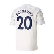 Белая футболка Бернарду Силва 2020-2021 Манчестер Сити