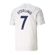 Белая футболка Стерлинг 2020-2021 Манчестер Сити