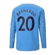 Домашняя футболка Бернарду Силва длинный рукав 2020-2021