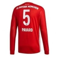 Домашняя футболка Павар Бавария Мюнхен длинный рукав 2020-2021