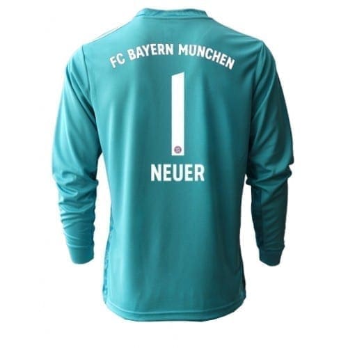 Футболка Бавария Мюнхен Вратарь Мануэль Нойер Домашняя 2021 с длинным рукавом
