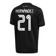 Чёрная футболка Бавария Мюнхен Эрнандес 2021