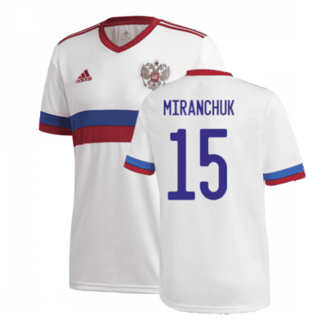 Гостевая футболка Миранчук Россия Евро 2020