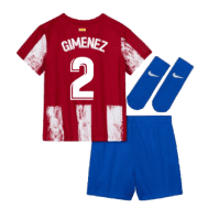 Детская форма Атлетико Мадрид 2021-2022 Хименес 2 с гетрами