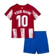 Детская форма Атлетико Мадрид 2021-2022 с вашей фамилией и номером
