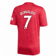 Красная футболка Роналдо Манчестер Юнайтед 2020-2021