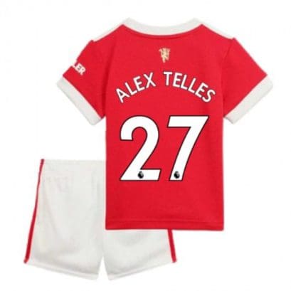 Детская форма Манчестер Юнайтед 2021-2022 Алекс Теллес 27 купить