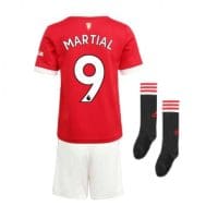 Детская форма Манчестер Юнайтед 2021-2022 Марсьяль 9 с гетрами купить