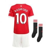 Детская форма Манчестер Юнайтед 2021-2022 Рашфорд 10 с гетрами купить
