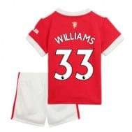 Детская форма Манчестер Юнайтед 2021-2022 Уильямс 33 купить
