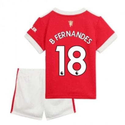 Детская форма Манчестер Юнайтед 2021-2022 Фернандеш 18 купить