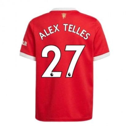 Футболка Алекс Теллес 27 Манчестер Юнайтед 2021-2022 заказать