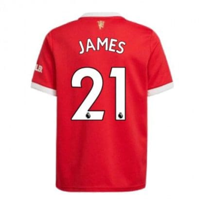 Футболка Джеймс 21 Манчестер Юнайтед 2021-2022 купить