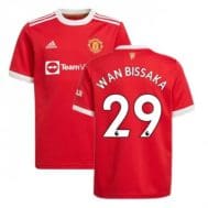 Футболка Уан-Биссака 29 Манчестер Юнайтед 2021-2022