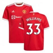 Футболка Уильямс 33 Манчестер Юнайтед 2021-2022
