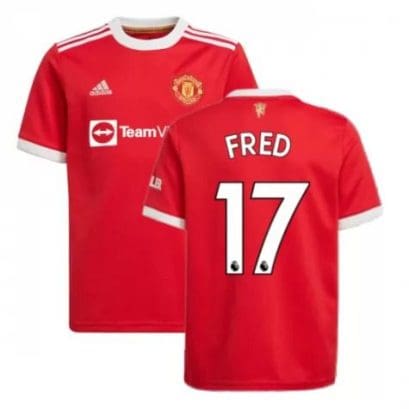 Футболка Фред 17 Манчестер Юнайтед 2021-2022