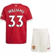 Футбольная форма Уильямс 33 Манчестер Юнайтед 2021-2022