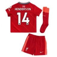 Детская форма Ливерпуль 2021-2022 Хендерсон 14 с гетрами