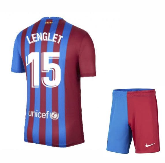 Футбольная форма Лангле 15 Барселона 2021-2022