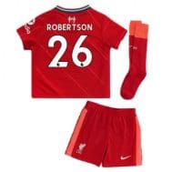 Детская форма Ливерпуль 2021-2022 Робертсон 26 с гетрами