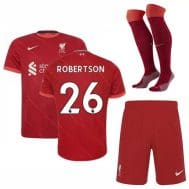 Футбольная форма Робертсон 26 Ливерпуль 2022 с гетрами