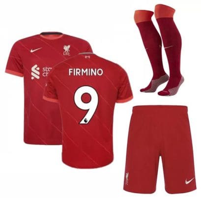 Футбольная форма Фирмино 9 Ливерпуль 2022 с гетрами