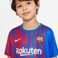 Детская форма Барселона 2021-2022 с нанесением и гетрами