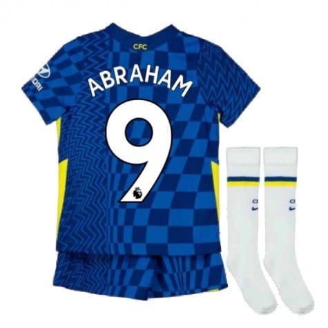 Детская форма Челси 2021-2022 Абрахам 9 с гетрами