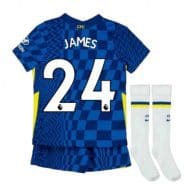 Детская форма Челси 2021-2022 Джеймс 24 с гетрами